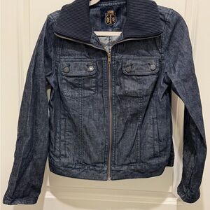 Talbots Dark Blue Denim Jacket